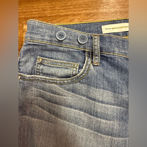 Anthropologie pilcro and the letterpress medium wash low rise denim jeans 31 EUC - Picture 4 of 13
